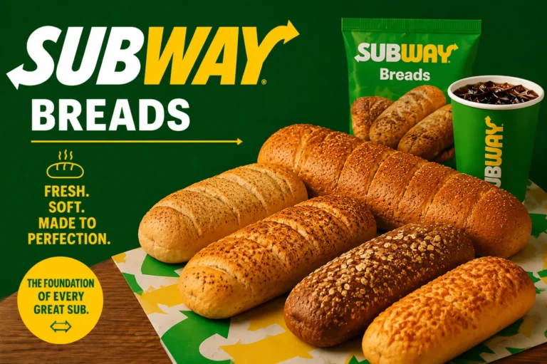 Subway Breads Menu