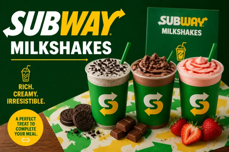 Subway Milkshakes