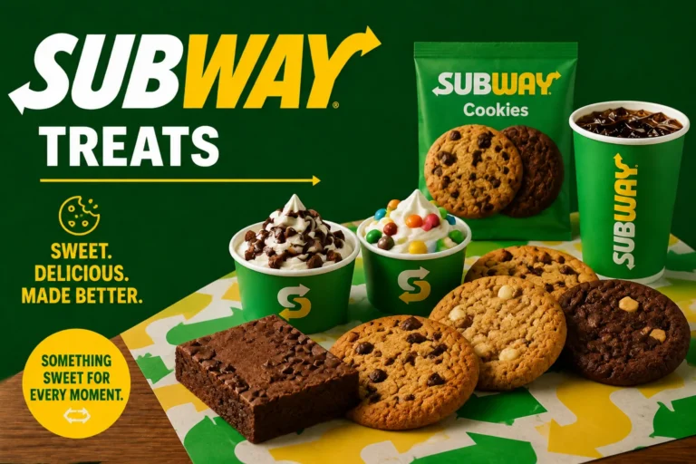 Subway Treats Menu