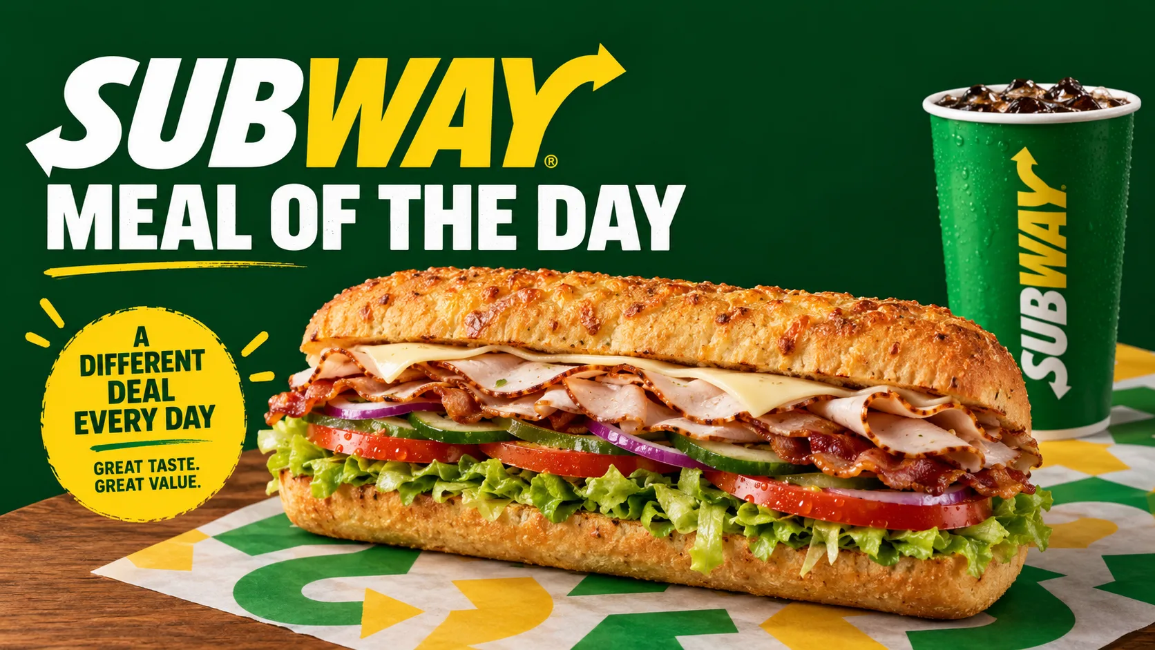 Subway Meal of the Day