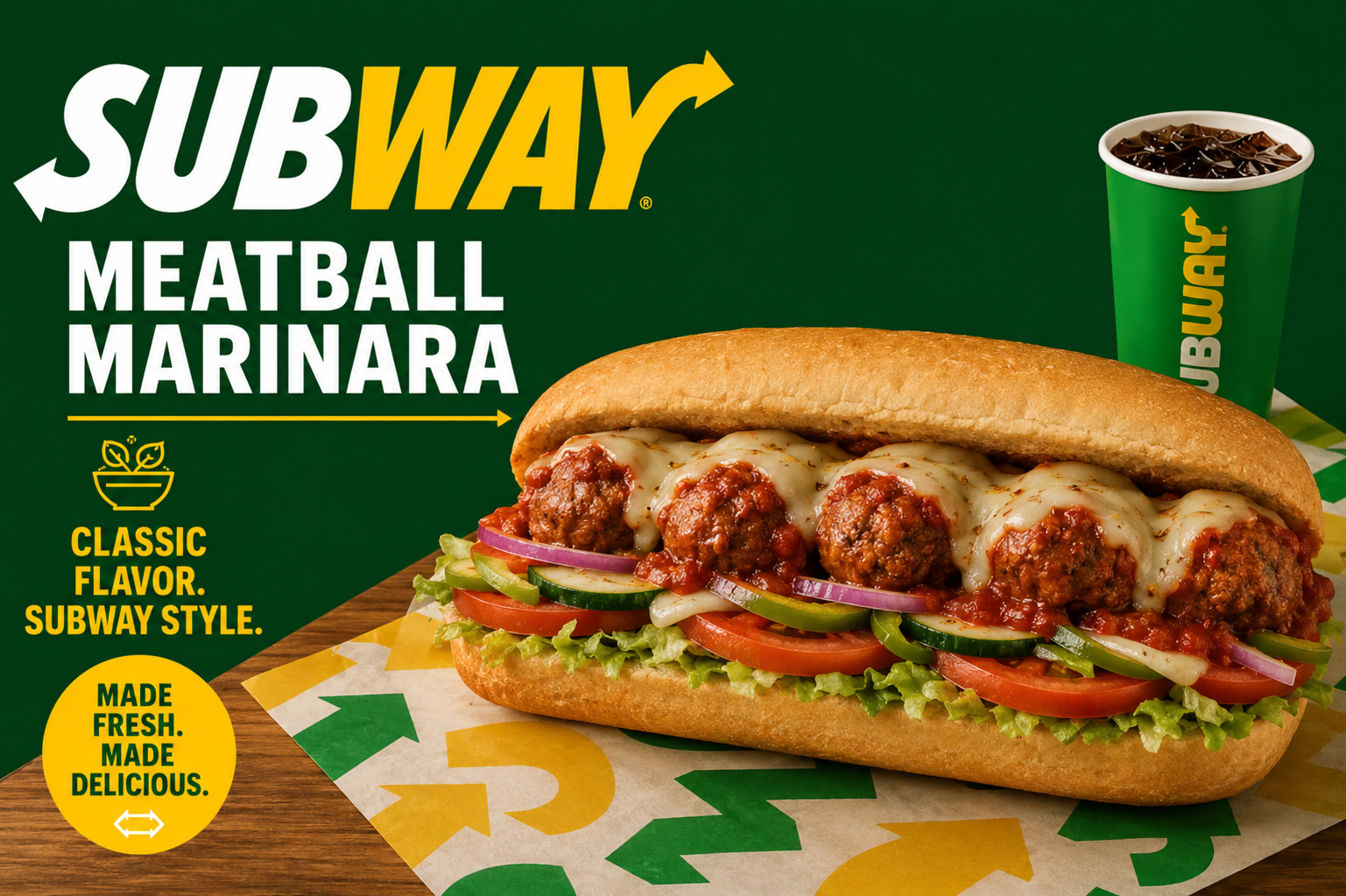 Subway Meatball Marinara