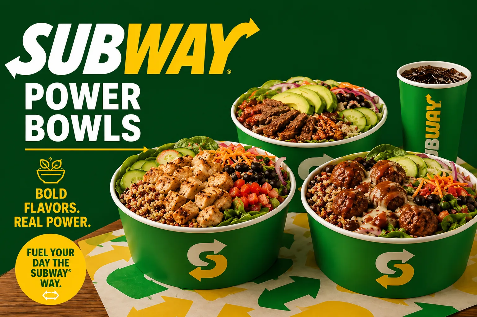 Subway Power Bowls